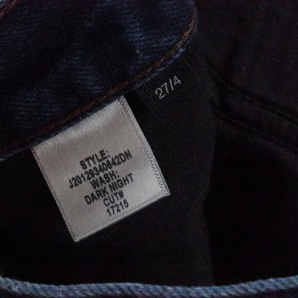 Veronica Beard Dark Blue Slim-Straight Leg Jeans - Picture 7 of 12